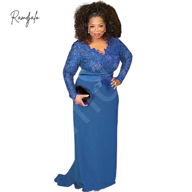 Plus Size Mother Of The Bride Dresses Burgundy Lace Long Sleeves V Neck Sash Red Carpet Formal Wedding Party Gown Madrinha