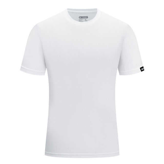 Brand SANHENG Men Casual Outdoor -Shirt Men Sports T-Shirt Plus Size Breathable Tops