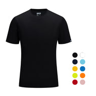 Brand SANHENG Men Casual Outdoor -Shirt Men Sports T-Shirt Plus Size Breathable Tops