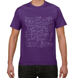 Physics math chemistry T-shirts Men Creative Casual Tshirt men funny Tee shirt Cotton Tops The Big Bang Theory Geek men clothes