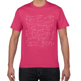 Physics math chemistry T-shirts Men Creative Casual Tshirt men funny Tee shirt Cotton Tops The Big Bang Theory Geek men clothes