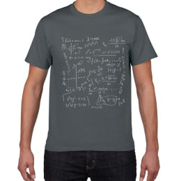 Physics math chemistry T-shirts Men Creative Casual Tshirt men funny Tee shirt Cotton Tops The Big Bang Theory Geek men clothes
