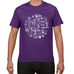 Physics math chemistry T-shirts Men Creative Casual Tshirt men funny Tee shirt Cotton Tops The Big Bang Theory Geek men clothes