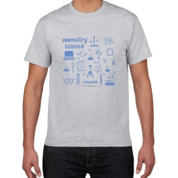 Physics math chemistry T-shirts Men Creative Casual Tshirt men funny Tee shirt Cotton Tops The Big Bang Theory Geek men clothes