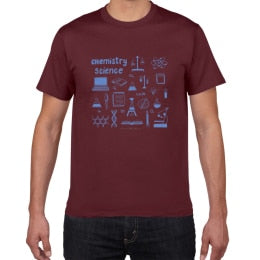Physics math chemistry T-shirts Men Creative Casual Tshirt men funny Tee shirt Cotton Tops The Big Bang Theory Geek men clothes