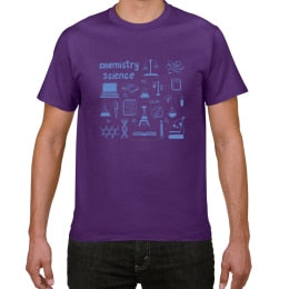 Physics math chemistry T-shirts Men Creative Casual Tshirt men funny Tee shirt Cotton Tops The Big Bang Theory Geek men clothes