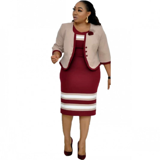 Plus Size African Dresses Autumn