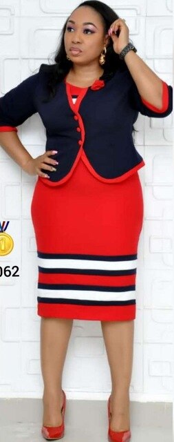 Plus Size African Dresses Autumn