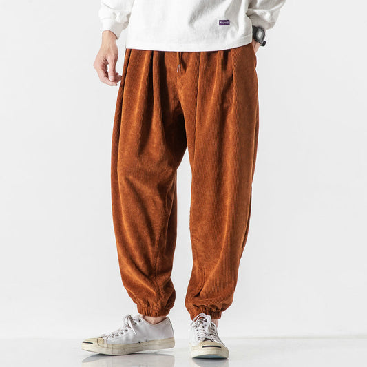 Harem Pants Fashion Men Jogging Sweatpants Big Size Cotton
