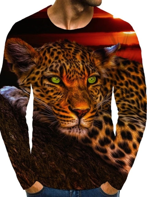 Mens Shirts Graphic Optical Illusion Plus Size T-shirts