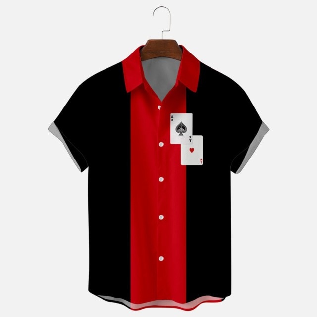 Short-sleeved  Plus Size Summer Dresses Pattern 2 Creative 3D Printed  Men&#39;s Shirts