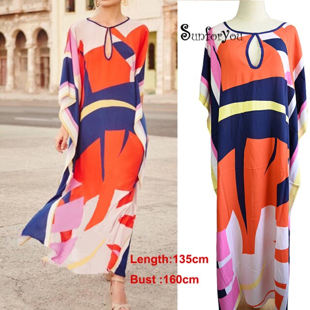 Maxi Dress Cover up Robe Plage Bathing suit Cover ups Pareo Salida de Playa  Kaftan Beach Swimwear Cover up