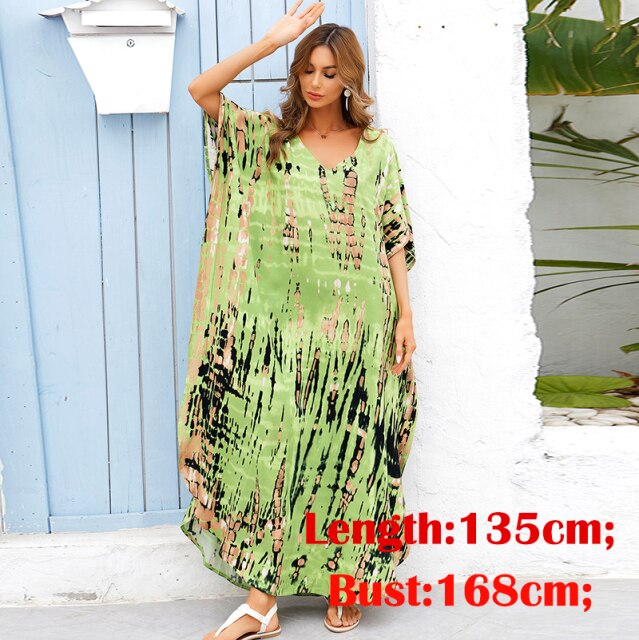Maxi Dress Cover up Robe Plage Bathing suit Cover ups Pareo Salida de Playa  Kaftan Beach Swimwear Cover up