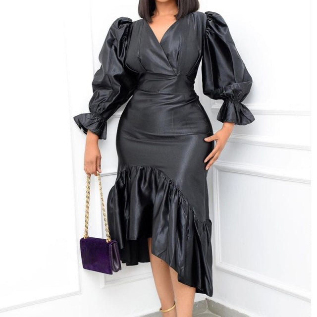Bow Elegant Wedding Party Dresses Plus Size Women Clothing S-XXXL