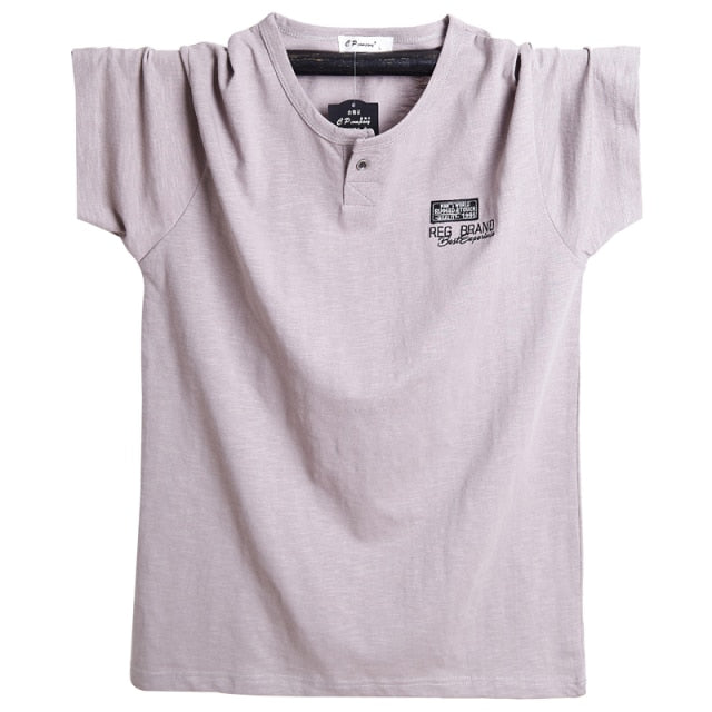 Plus Size 5XL 6XL Men Big Tall T-shirt Short Sleeves Oversized T Shirt Cotton Male Large Tee Summer Fit T Shirt Summer Tops Tees
